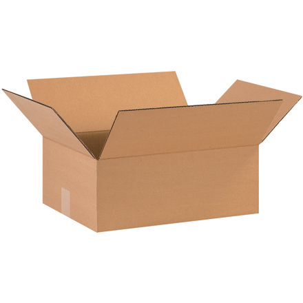 15 x 12 x 5" Flat Corrugated Boxes